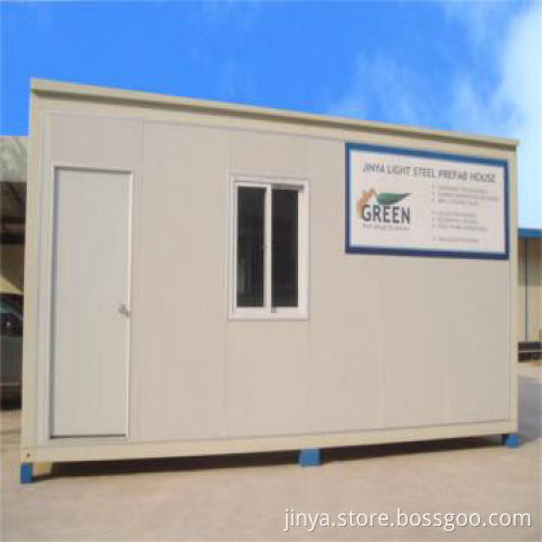 Flat pack park home construction site office